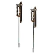 TRIMCO Pair of UL Automatic Flush Bolt for Metal Doors DB PC 3810X3810.613